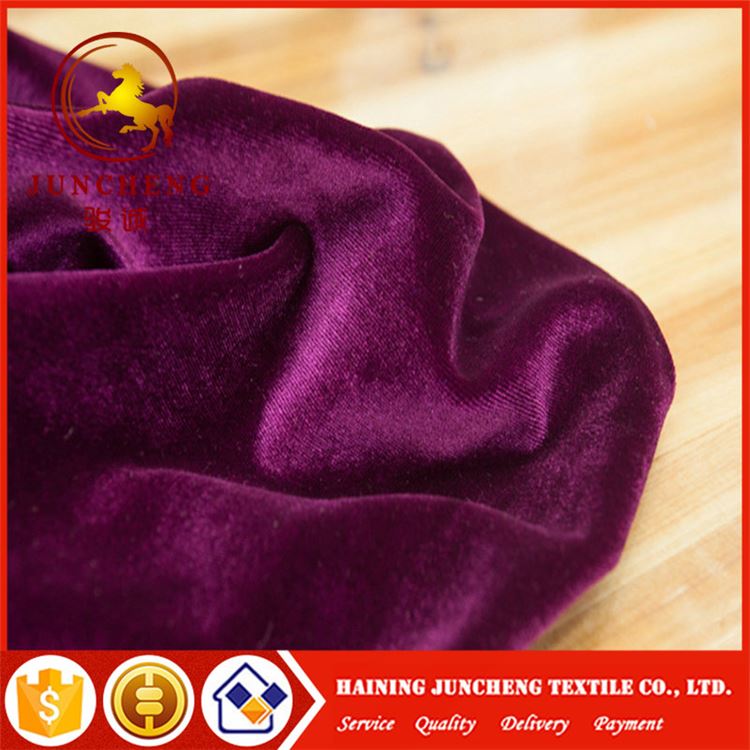 Lycra velvet fabric
