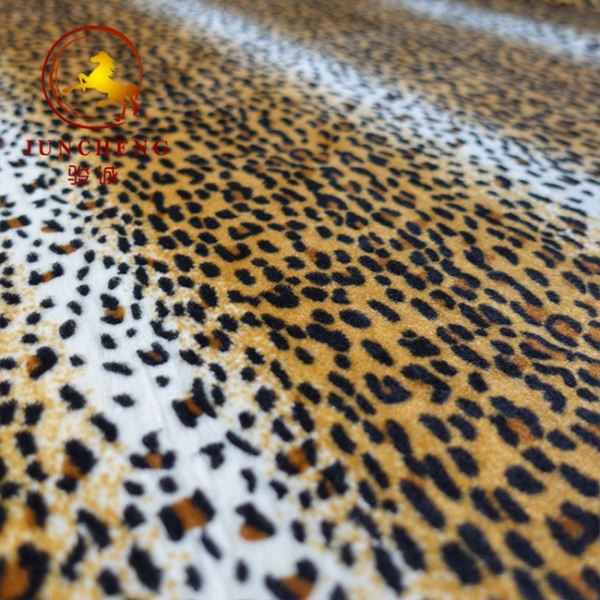 Leopard Minky-stoff